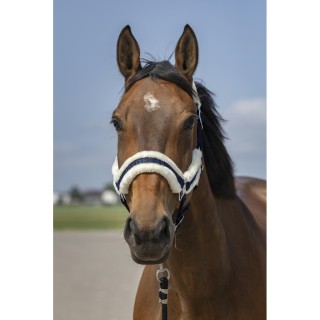 Pferdehalfter aus Schafsnylon Equithème