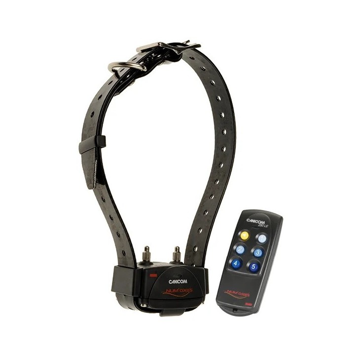 Wiederaufladbarer Hundeausbildungs-Halsband mit Fernbedienung Num'axes Canicom 250