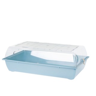 Interzoo Hamsterkäfig Big Alex Empty Coastal - L 78 x B 48 x H 26,5 cm