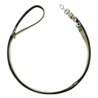 HUNTER Neopren Führleine, olive/schwarz - 200 cm lang, 10 mm breit