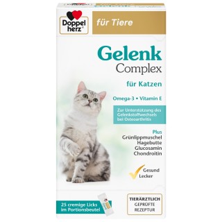 Doppelherz Gelenk Complex für Katzen - 50 x 10 g