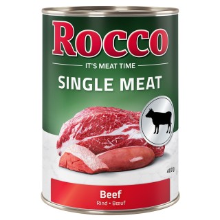 Rocco Single Meat 6 x 400 g / 800 g 6 x 400 g: Rind