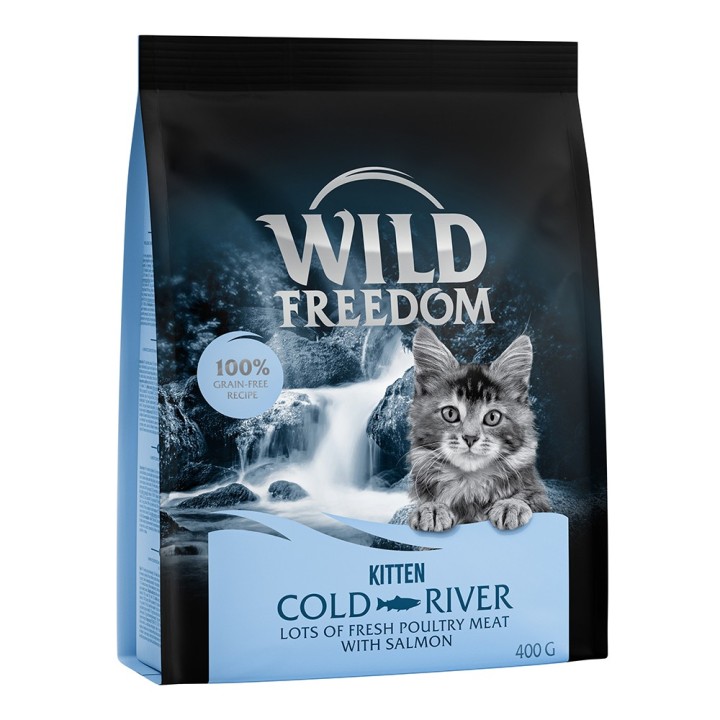 Wild Freedom Kitten "Cold River" Lachs - getreidefreie Rezeptur - 400 g