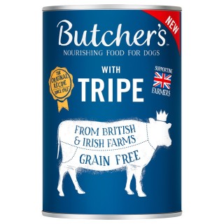 Sparpaket Butcher's Original Getreidefrei für Hunde 24 x 400 g - Pastete mit Pansen