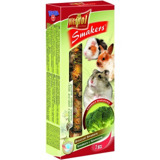 VITAPOL Smakers für Nagetiere Brokkoli 2 Stück