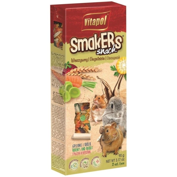 VITAPOL Smakers für Nagetiere-Gemüse