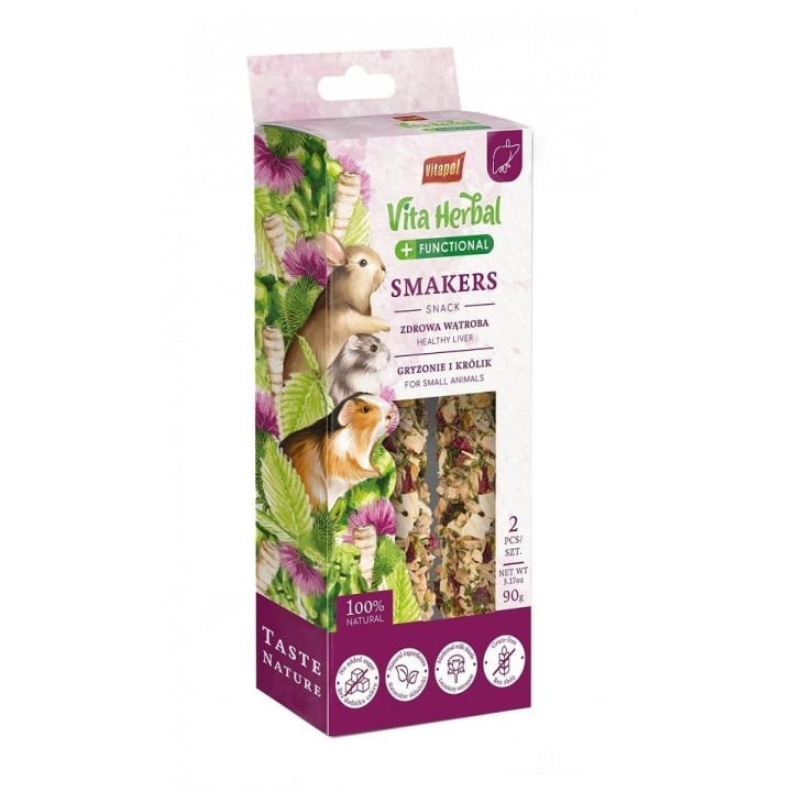 VITAPOL Vita Herbal Functional Smakers gesunde Leber 90 g