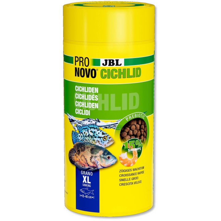 Fischfutter JBL Pronovo Cichlid Grano Xl