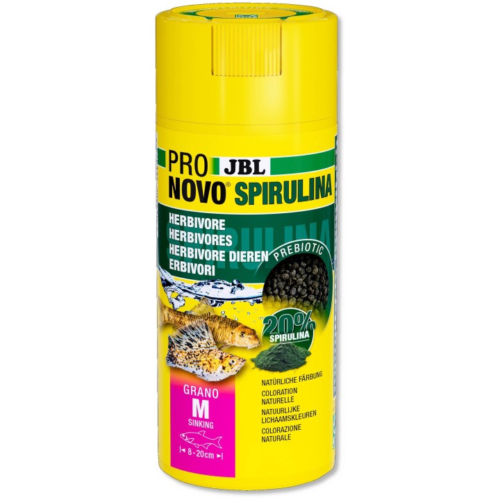 Fischfutter JBL Pronovo Spirulina Grano M