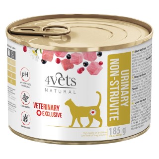 4Vets Natural Katze Urinary - 6 x 185 g