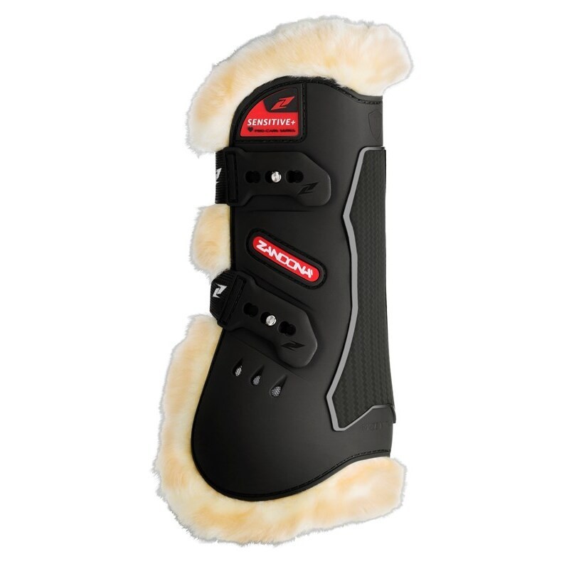Geschlossene Vorderbeingamaschen Zandona Carbon Air Sensitive+