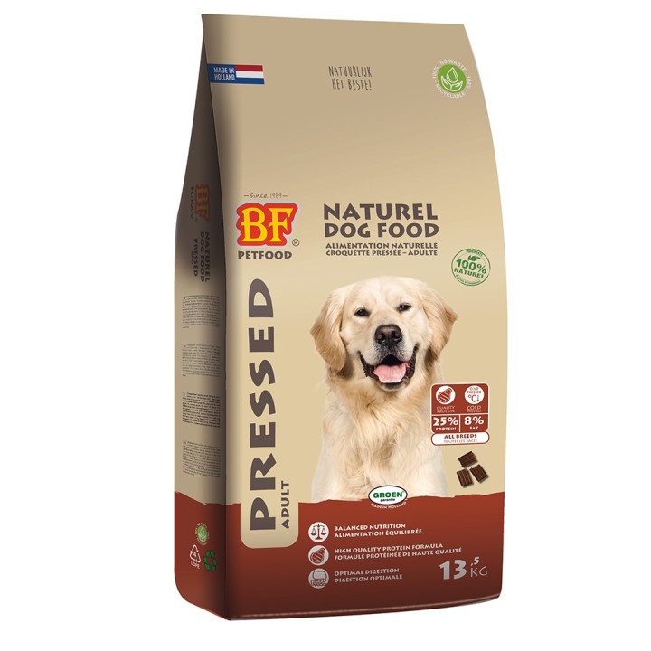 BF Petfood Adult gepresst - 13,5 kg