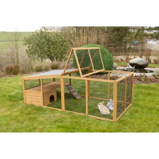 Außengehege für Nagetiere mit Antifugue-Effekt Kerbl