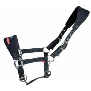 Pferdehalfter aus Nylon mit Fleece-Polsterung Karlslund