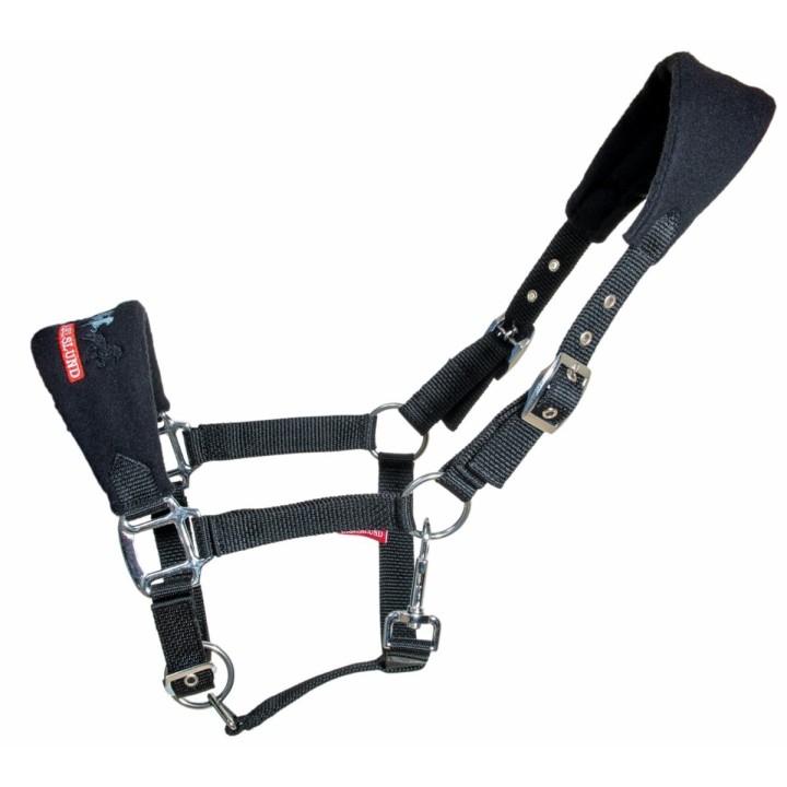 Pferdehalfter aus Nylon mit Fleece-Polsterung Karlslund