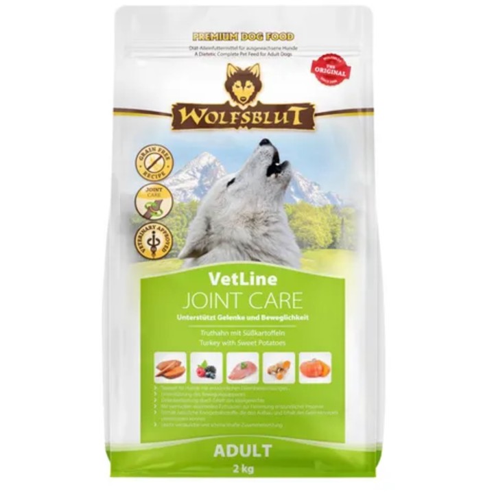 WOLFSBLUT Hundetrockenfutter VetLine Joint Care - 2 kg