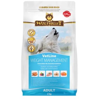 WOLFSBLUT Hundetrockenfutter VetLine Weight Management - 2 kg