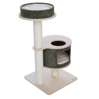 Modern Living Kratzbaum Helsinki S - armygrün / creme