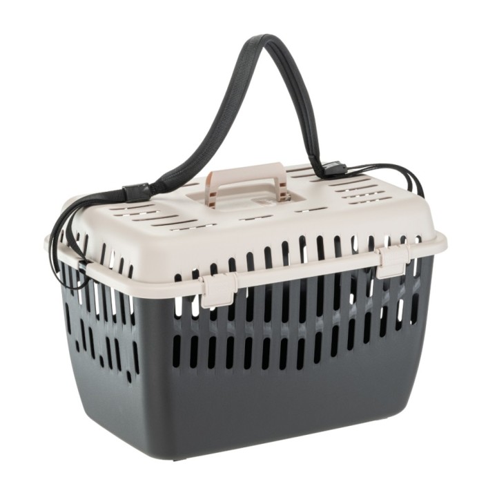 Ferplast Transportbox Binny 2 - Sparset: Binny 2 + Schultergurt