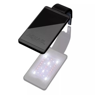 AQUAEL Leddy Smart 4,8W Sunny Day&amp,Night schwarzes led-licht für kleine aquariumbecken