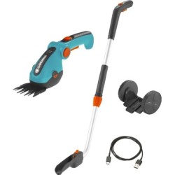 GARDENA Akku-Rasenkantenschneider ComfortCut Li mit Handgriff und Rädern