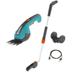 GARDENA Akku-Rasenkantenschneider ClassicCut Li mit Handgriff und Rädern