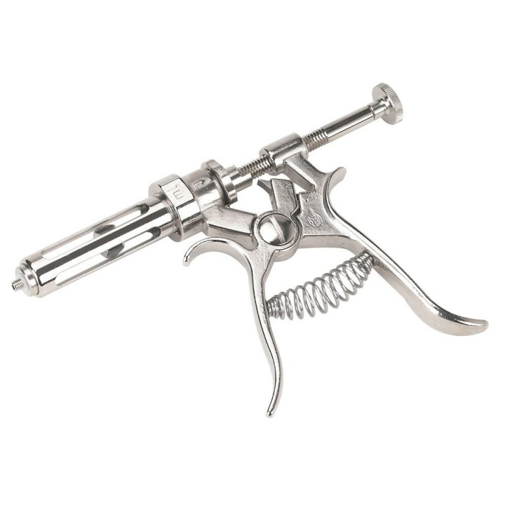 Dosierspritze mit Gewinde/langer Spitze Kerbl HSW Roux-Revolver