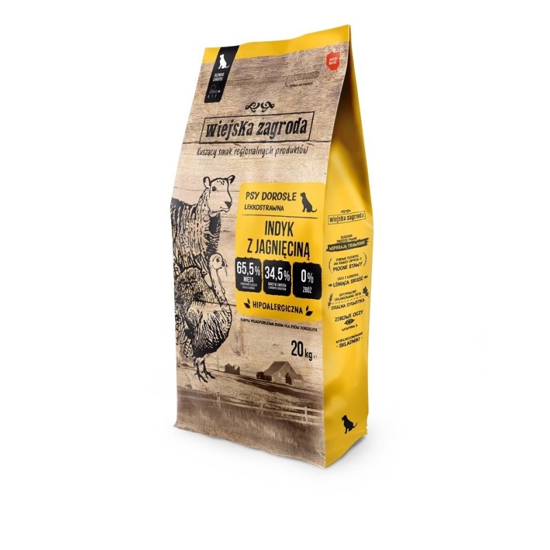 WIEJSKA ZAGRODA Putenfleisch mit Lammchips M 20kg