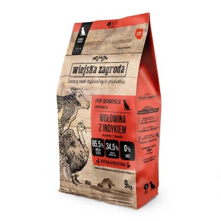WIEJSKA ZAGRODA Rindfleisch und Putenchips S 9kg