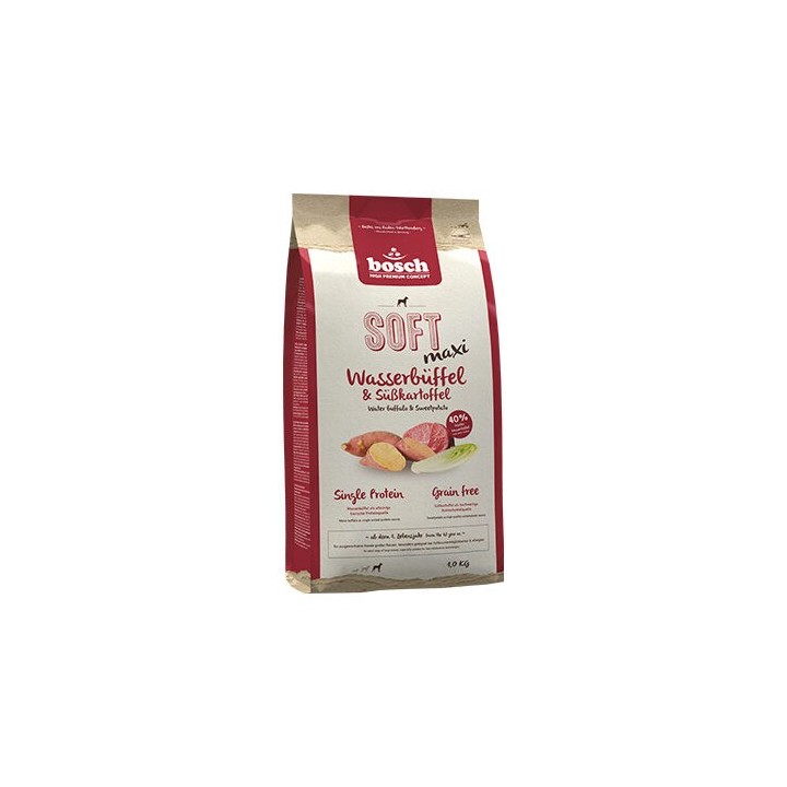 Bosch SOFT Maxi Trockenfutter - Wasserbüffel & Süßkartoffel - 12,5 kg