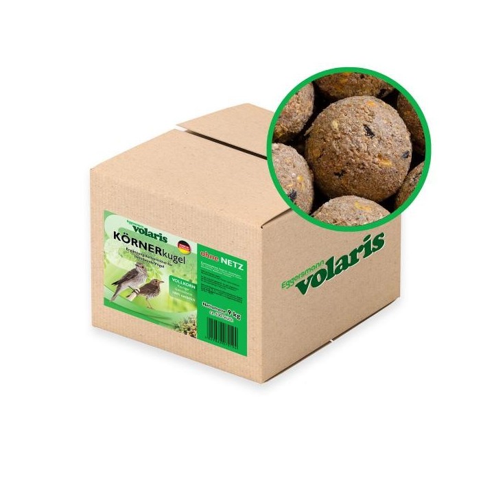 Eggersmann volaris - KÖRNERkugel Vollkorn - Meisenknödel ohne Netz 100 Stk