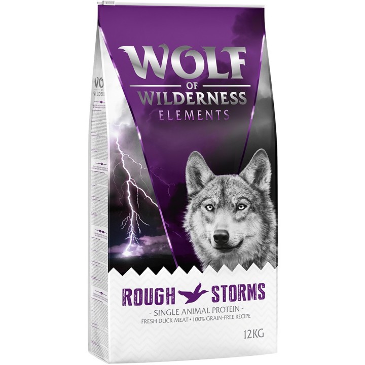 Wolf of Wilderness Sensitiv "Rough Storms" Ente - getreidefrei - 12 kg