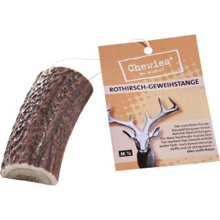 Chewies Rothirsch-Geweihstange halb - M