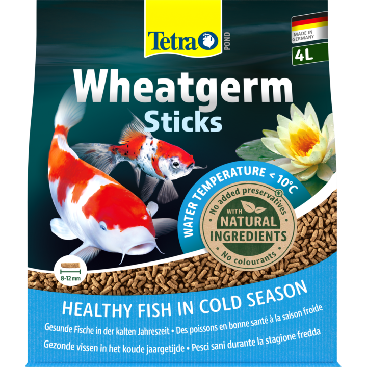 Tetra Pond Wheatgerm Sticks - 4L
