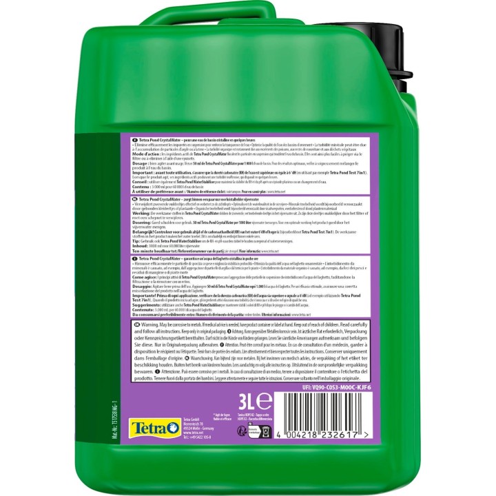 Tetra Pond CrystalWater - 3000ml
