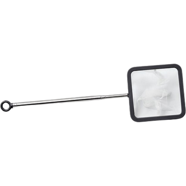 Oase Teleskopnetz eckig - schwarz