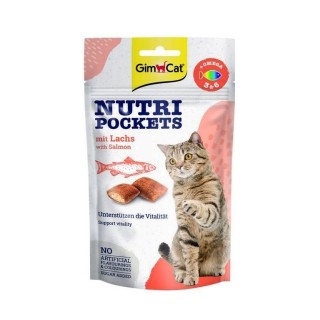 GIMCAT Nutri Pockets with Salmon 60 g