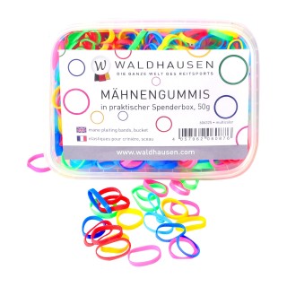 Extra breite Haargummis mit Spenderbox Waldhausen