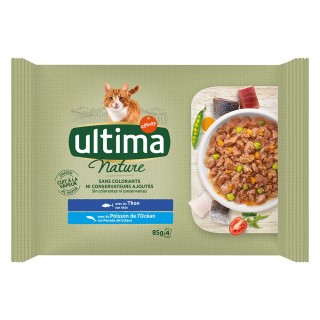 Ultima Cat Nature 4 x 85 g - Thunfisch & Ozeanfisch