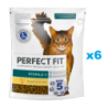 PERFECT FIT (Sterile 1+) 6x750g Reich an Huhn – Trockenfutter für Katzen nach der Sterilisation