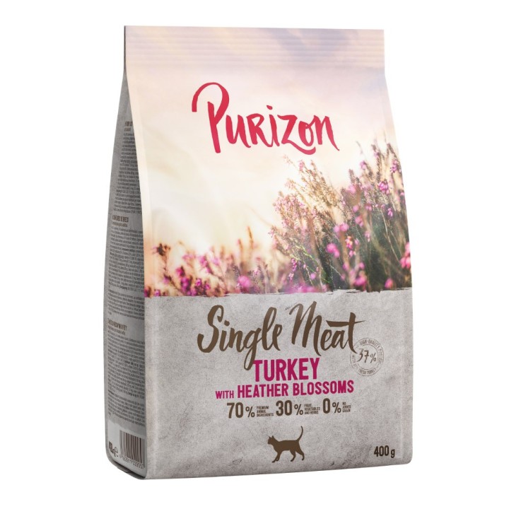 Purizon Single Meat Pute mit Heidekrautblüten  - 400 g