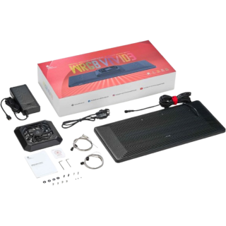 Chihiros WRGB VIVID III 60-90 cm (180 W) in schwarz - DE Version - 1 Set