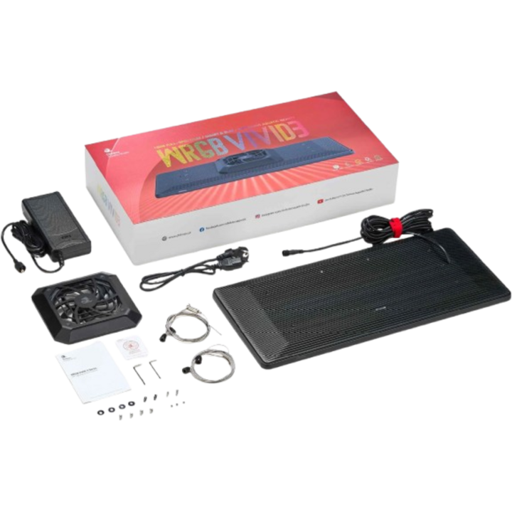 Chihiros WRGB VIVID III 60-90 cm (180 W) in schwarz - DE Version - 1 Set