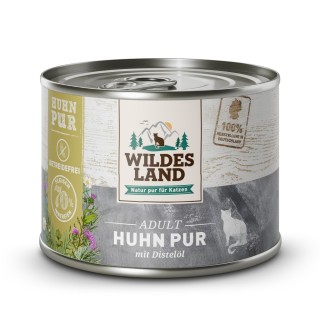 Wildes Land | Huhn mit Distelöl | PUR Adult | 30 x 200 g