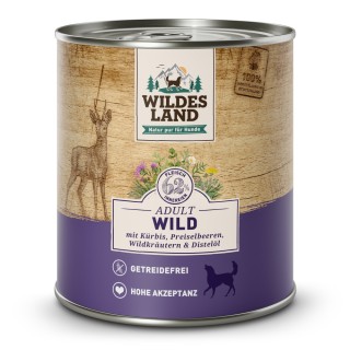 Wildes Land | Wild mit Kürbis | Classic Adult | 30 x 800 g