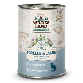 Wildes Land | Forelle und Lachs | Classic Adult | 30 x 375 g