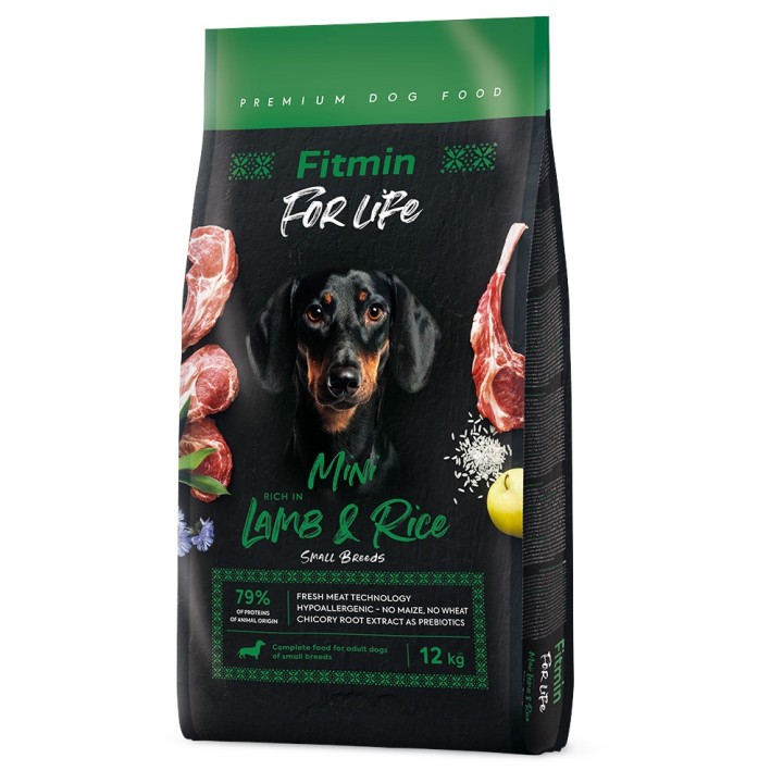 Fitmin Dog For Life Lamm & Reis Mini - 12 kg