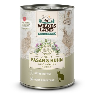Wildes Land | Fasan und Huhn | Classic Adult | 30 x 400 g