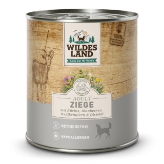 Wildes Land | Ziege mit Kürbis | Classic Adult | 30 x 800 g