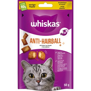 Whiskas Knuspertaschen Anti Hairball - 50 g